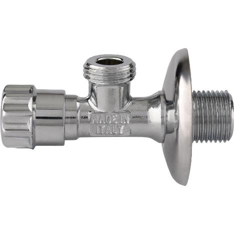 Вентиль угловой 1/2"х1/2" для подключения сантех. приборов ITAP 346 (Италия)