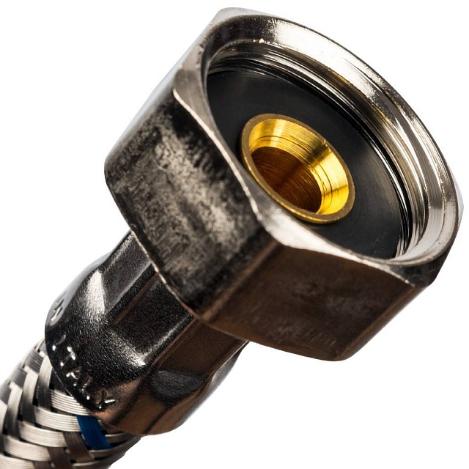 Гибкая подводка угловая 1/2"-3/8" гайка-гайка STOUT (Италия)
