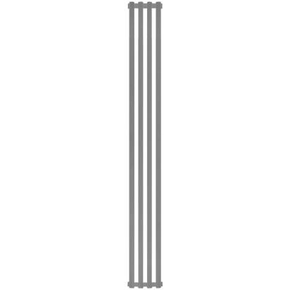 TONALE Алюм. вертик. секционные (унив подкл) - 2000 мм Белый/ Серый/ Черный
