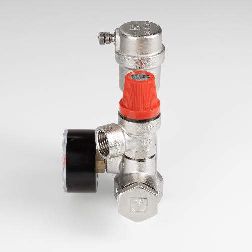 Группа безопасности с латунным корпусом для котла VT. 460.0 Valtec