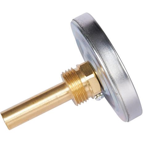 Термометр биметаллический с погружной гильзой Rommer RIM-0001-635015