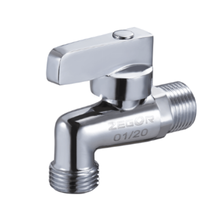 Кран шар. с нос. приб. лат 1/2"-1/2" FZ21 ZEGOR