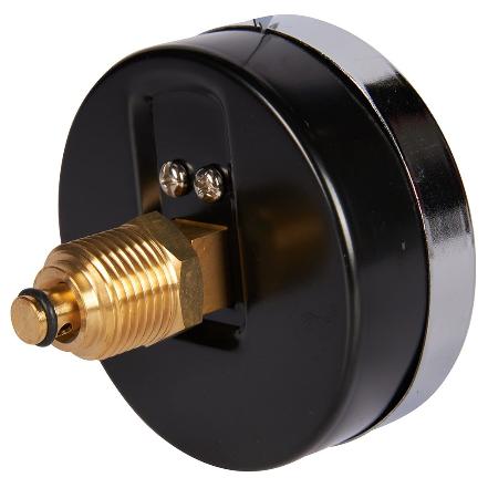 Термоманометр аксиальный d80 - 1/2" Rommer RIM-0005-800615