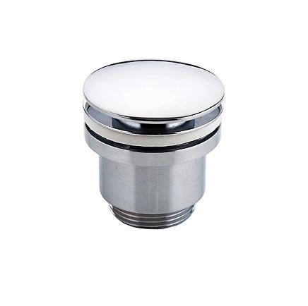 Донный клапан с переливом 11/4" КЛИК-КЛАК FRAP F-62 хром (с винтом)