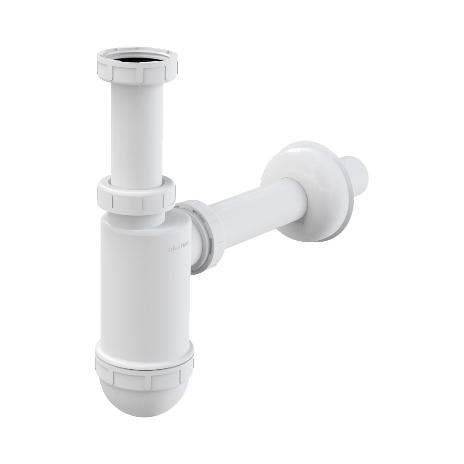 Сифон для умывальника 11/4"-32, без выпуска AlcaPlast A430 (Чехия)
