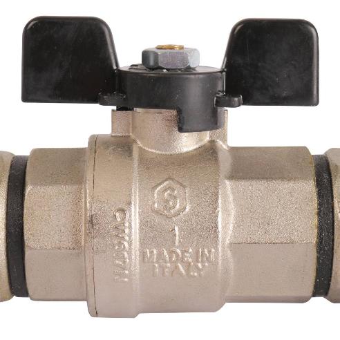 Насосная группа с прямым контуром 1" без насоса ROMMER RDG-0001-002501