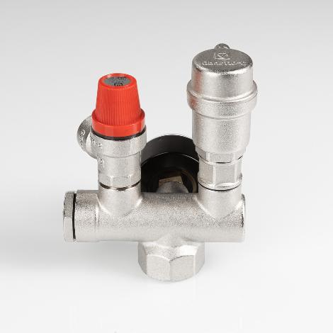 Группа безопасности с латунным корпусом для котла VT. 460.0 Valtec