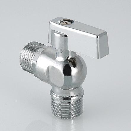 Кран шаровой угловой для подключения сантех. приборов Валтек / Valtec VT.392.N.