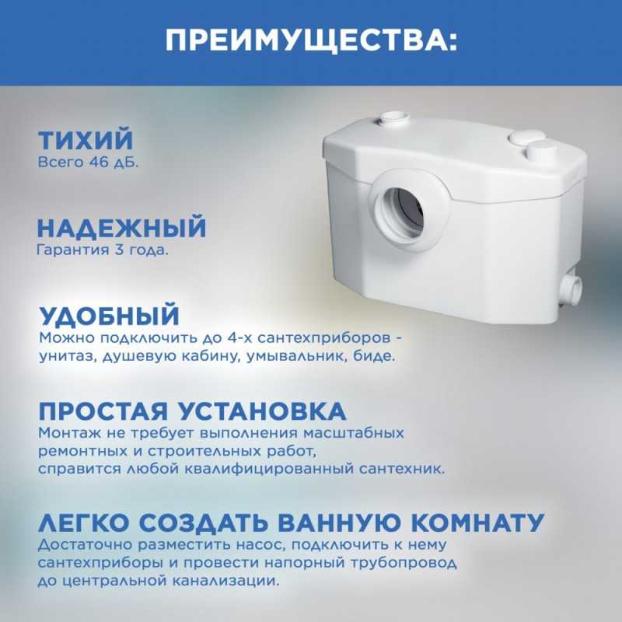 Насос канализационный SFA Sanipro