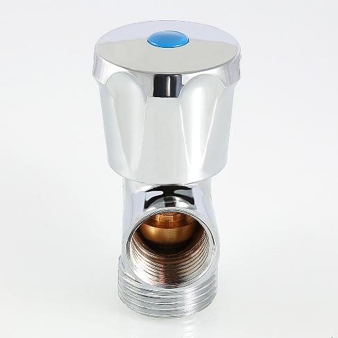 Вентиль тройник 1/2"х3/4"х1/2" для подключения стиральной машины Валтек / Valtec VT.255.N.