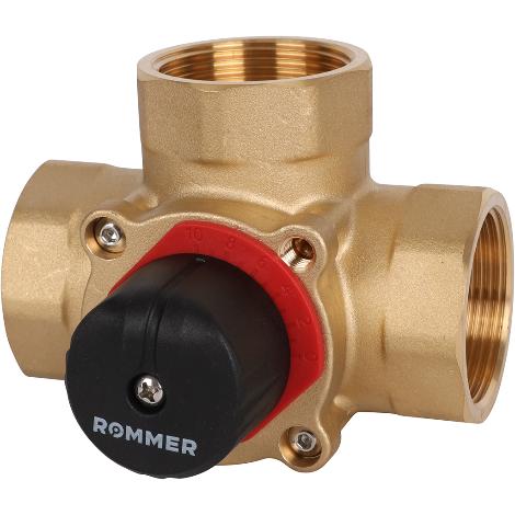 Смесительный трехходовой клапан 11/2" ROMMER (RVM-0003-025040)
