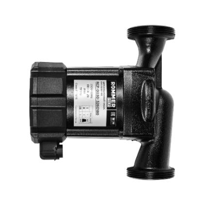 Частотный циркуляционный насос ROMMER PROFI EVO DN 32, с гайками и теплоизоляцией