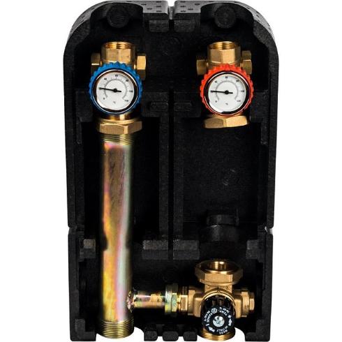 Насосная группа DN 25 с термостат смесит клапаном 1" б/насоса STOUT (арт. SDG-002-002501)
