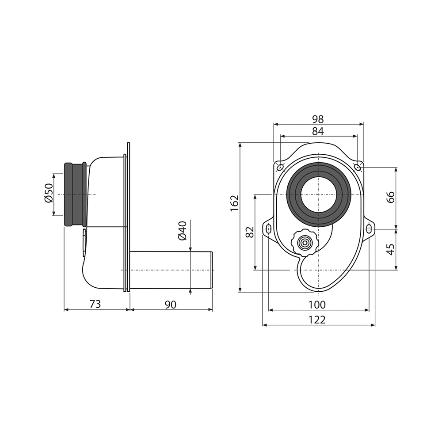 C���� ��� �������� �������������� A45B Alcaplast