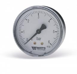 Манометр аксиальный Ваттс / Watts F+R100(MAL) (Германия)