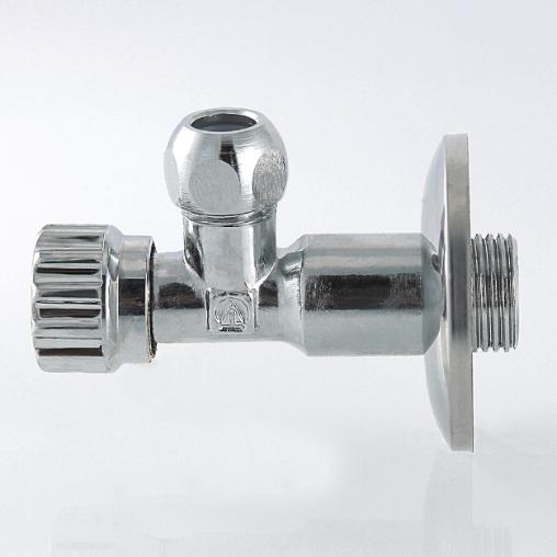Кран 1/2" х М10 шаровой угловой для смесителя нар-нар Валтек / Valtec VT.281.N