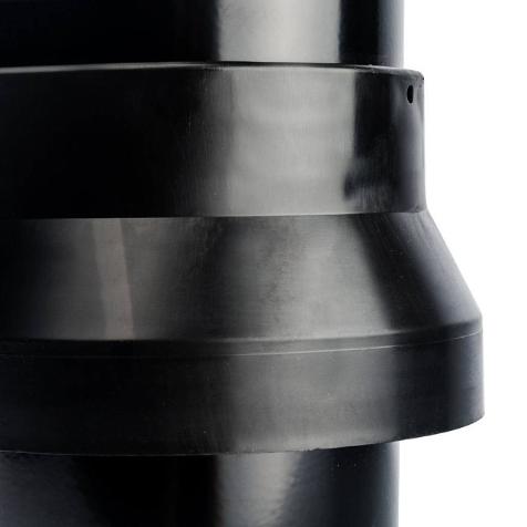Терминал верикальный утепленный d80/100 L=584 мм STOUT (SCA-0080-800001)