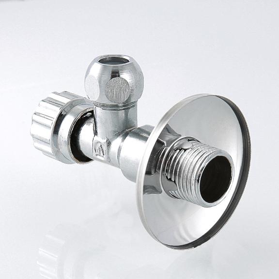 Кран 1/2" х М10 шаровой угловой для смесителя нар-нар Валтек / Valtec VT.281.N