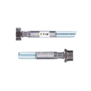 Гибкая подводка для воды PEX 1/2" гайка-штуцер, TIM