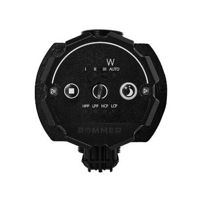 Частотный циркуляционный насос ROMMER PROFI EVO DN 25, с гайками и теплоизоляцией