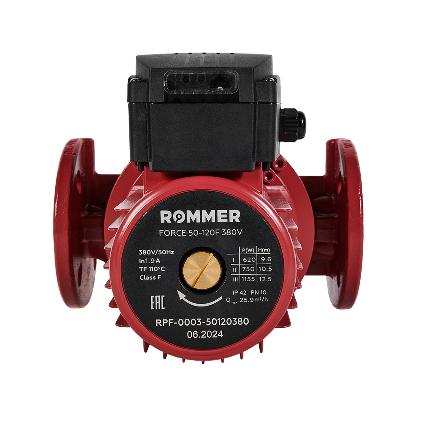 Насос циркуляционный фланцевый ROMMER FORCE, DN 50
