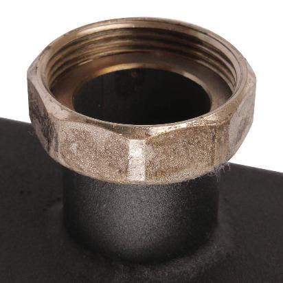 Гидравлическая стрелка с накидными гайками 11/2" 5,60 м3/час ROMMER RDG-0015-004003