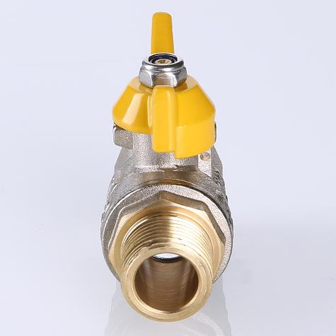 Кран шаровой для газа Валтек / VALTEC VALGAS VT.278.N. (вн-нар, бабочка)
