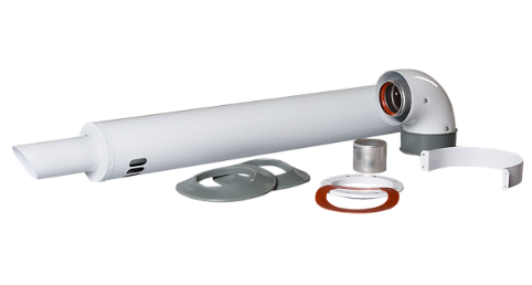 Комплект коаксиальный d 60/100 - 0,75 м VIVAT (VTL-01-075)