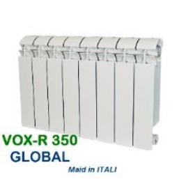 Радиатор отопления секционный алюминиевый Глобал Вокс / Global VOX-R 350x95