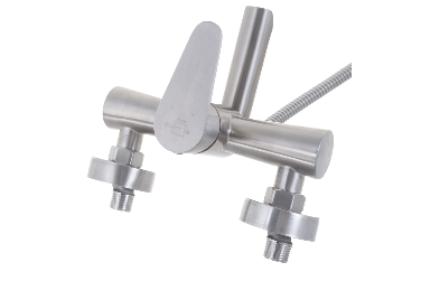 SOLONE JAT3-A094 Смеситель для ванной нерж.сталь