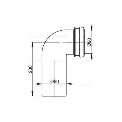 ������ �����, �������� 90/90 (M908) Alcaplast